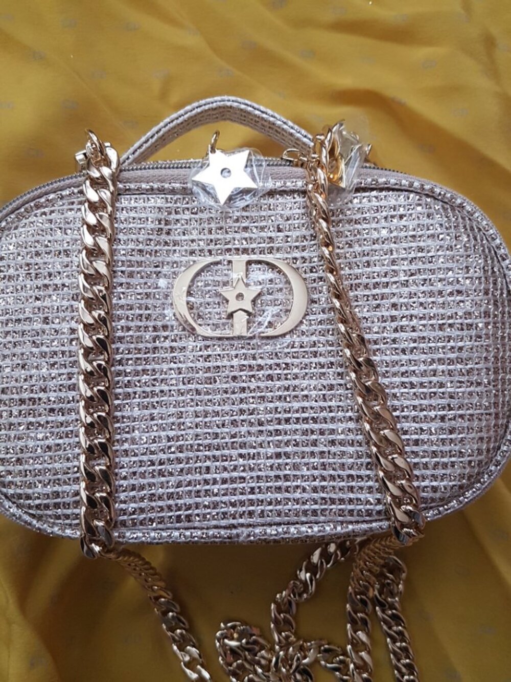 Dior Beauty cosmetic makeup pouch case